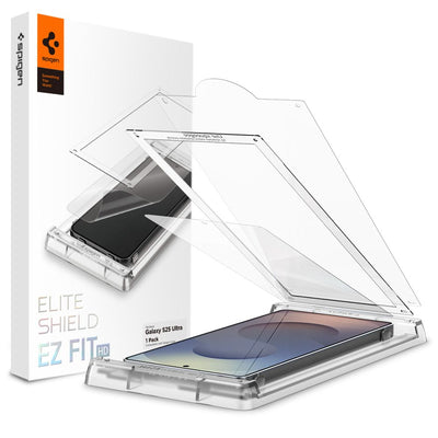 Spigen Elite Shield EZ FIT Hybrid Glass for Samsung Galaxy S25 Ultra - Transparent