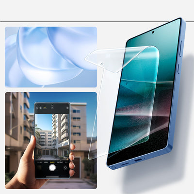 Spigen Elite Shield EZ FIT Hybrid Glass for Samsung Galaxy S25 Ultra - Transparent