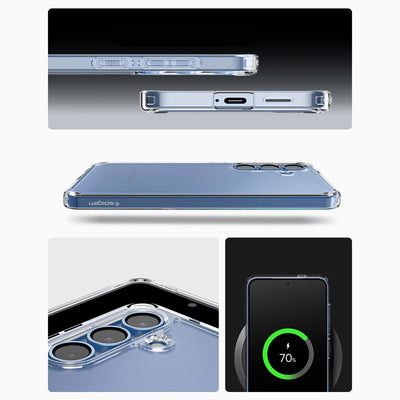 Spigen Ultra Hybrid Case for Samsung Galaxy S25+ - Transparent