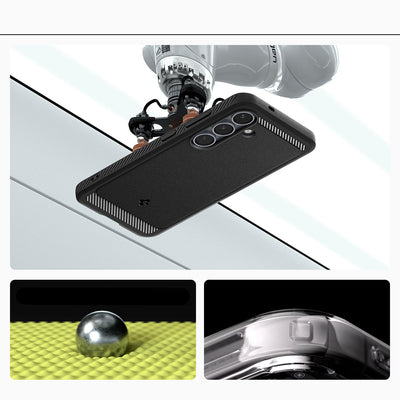 Spigen Rugged Armor Mag MagSafe Case for Samsung Galaxy S25 - Matte Black