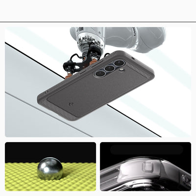 Spigen Rugged Armor Mag MagSafe Case for Samsung Galaxy S25 - Gray