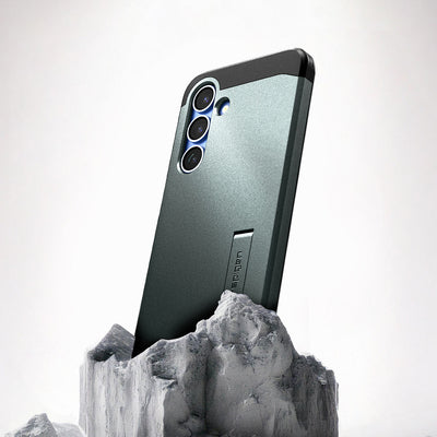 Spigen Tough Armor MagSafe Case for Samsung Galaxy S25 - Green