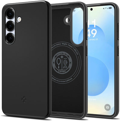 Spigen Thin Fit Mag Case for Samsung Galaxy S25 - Black