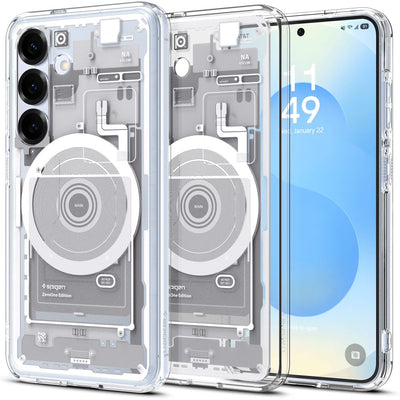Spigen Ultra Hybrid Mag Case for Samsung Galaxy S25 Zero One - White