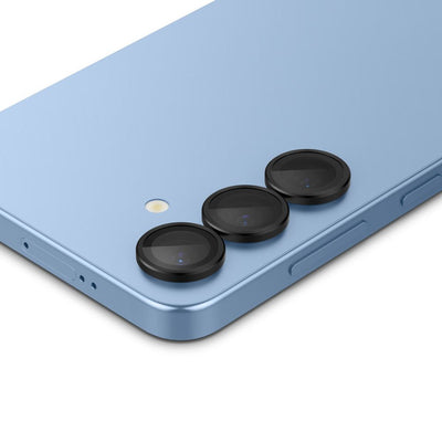 Spigen Optik Pro GLAS.TR EZ FIT 2-pack Camera Cover for Samsung Galaxy S25 - Black