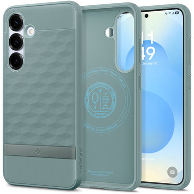 Caseology Parallax Mag MagSafe Case for Samsung Galaxy S25+ - Green — Spigen