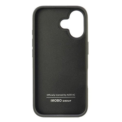 Audi Carbon Fiber Stripe Case for iPhone 16 6.1&quot; - Black