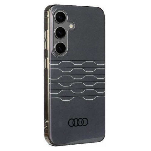 Audi IML Geometric Pattern Case S24 S921 black/black hardcase AU-IMLS24-A6/D3-BK