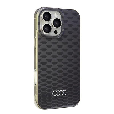Audi IML Stitching Pattern MagSafe iPhone 16 Pro Max 6.9&quot; black/black hardcase AU-IMLMIP16PM-Q5/D3-BK