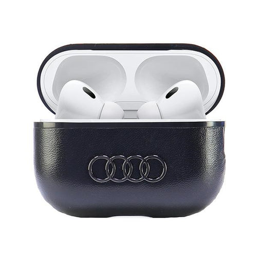 Audi Leather Big Logo AirPods Pro 2 cover black/black AU-APP2-GT/D3-BK