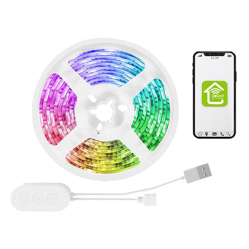 Smart WiFi RGB LED light strip Gosund SL1 (2,8m), Tuya - Product Image 5