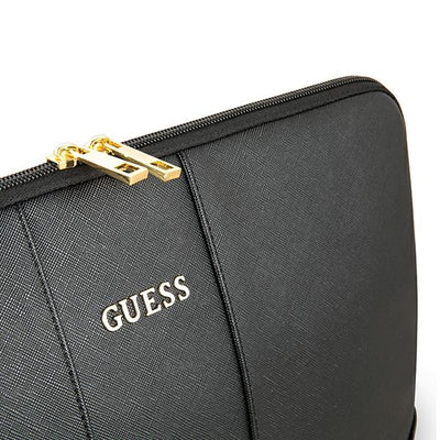 Guess Sleeve GUCS13TBK 13" black/black Saffiano