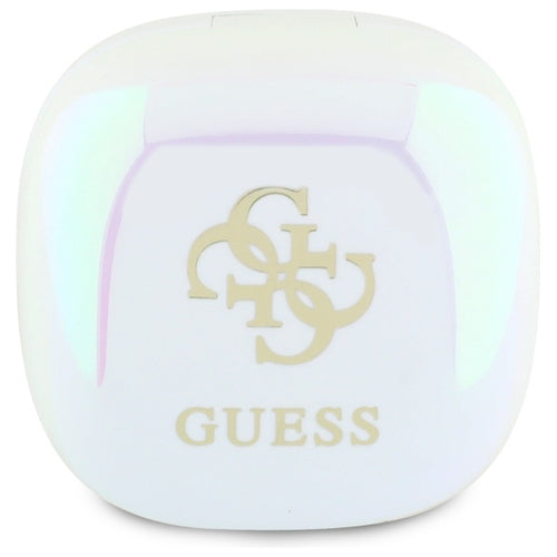 Guess Bluetooth headphones GUTWSJ144ESH TWS + docking station white/white Iridescent 4G Printed Logo