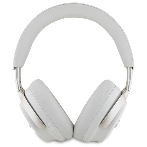Guess Bluetooth ANC Headphones GUBHC22PSFCSME Beige/Beige Metal Script Logo