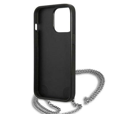 Karl Lagerfeld Monogram Plaque Case for iPhone 13 Pro / 13 6.1" - Blackx
