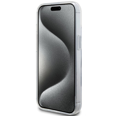 Karl Lagerfeld KLHMP15SHMRSKCH iPhone 15 / 14 / 13 6.1" white/white hardcase Ring Stand Karl&amp;Choupette MagSafe