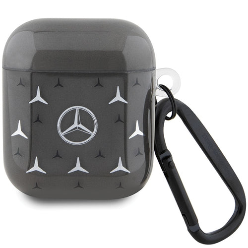 Mercedes MEA28DPMGS AirPods 1/2 cover black/black Large Star Pattern