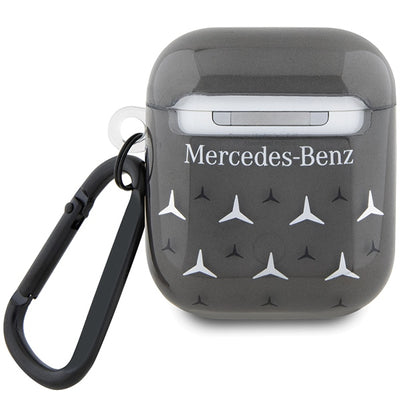 Mercedes MEA28DPMGS AirPods 1/2 cover black/black Large Star Pattern