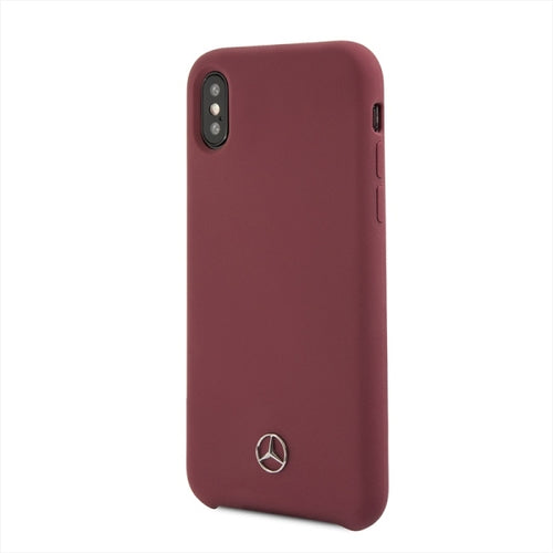 Mercedes Silicone Line iPhone X/XS Case - Red