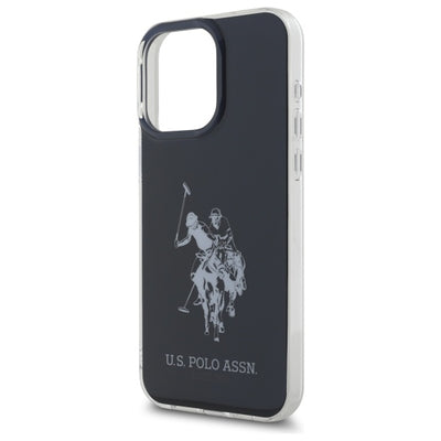 US Polo USHCP15XTPUHRBK iPhone 15 Pro Max 6.7&quot; black/black Shiny Big Logo — U.S. Polo Assn.