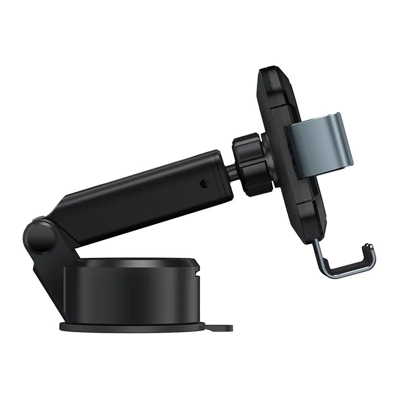 Gravity car mount for Baseus Tank phone with suction cup (black) - Product Image 4