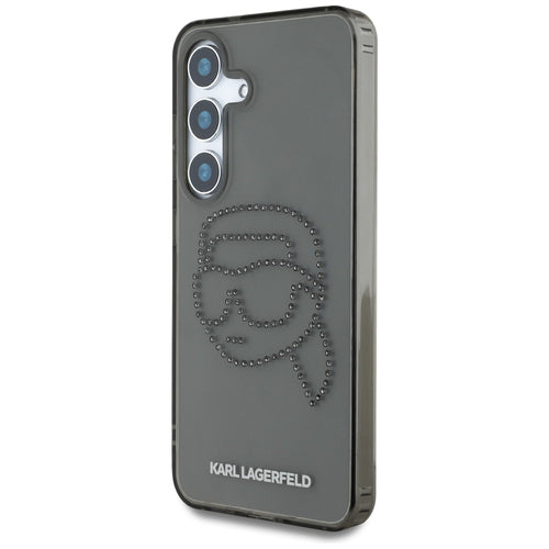 Case Karl Lagerfeld Rhinestones Karl Head Logo Samsung Galaxy S25 black