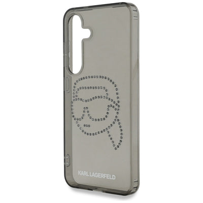 Case Karl Lagerfeld Rhinestones Karl Head Logo Samsung Galaxy S25 black