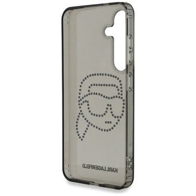 Case Karl Lagerfeld Rhinestones Karl Head Logo Samsung Galaxy S25 black