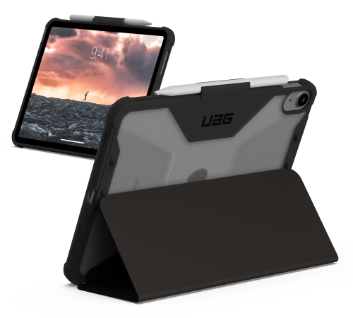 UAG Plyo Case with Apple Pencil Holder for iPad 10.9&quot; (10th Gen.) - Gray/Black