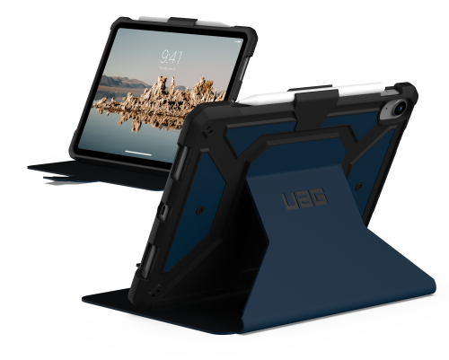 UAG Metropolis SE Case with Apple Pencil Holder for iPad 10.9&quot; (10th Gen.) - Navy Blue