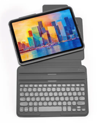 ZAGG Keyboard Pro Keys case for Pad 12.9&quot; Pro 3 / 4 / 5 / 6 - graphite