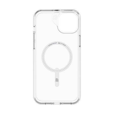 ZAGG Crystal Palace Snap MagSafe Case for iPhone 14 Plus / 15 Plus - Clear