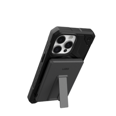 UAG Ultra Slim 5K 5000 mAh Powerbank with 10W Stand MagSafe Compatible USB-C Cable - Black/Gray