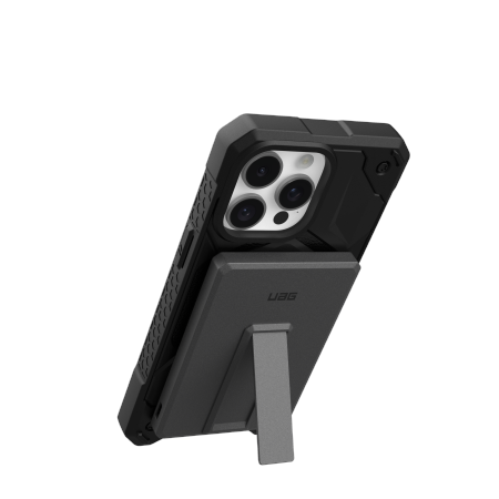 UAG Ultra Slim 5K 5000 mAh Powerbank with 10W Stand MagSafe Compatible USB-C Cable - Black/Gray