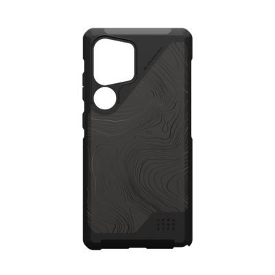 UAG Metropolis LT Magnet Topography Case for Samsung Galaxy S25 Ultra 5G - Black