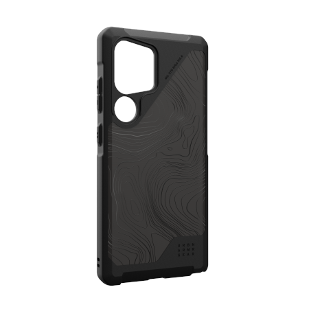 UAG Metropolis LT Magnet Topography Case for Samsung Galaxy S25 Ultra 5G - Black