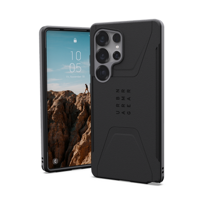 UAG Civilian Pro MagSafe Case for Samsung Galaxy S25 Ultra 5G - Black