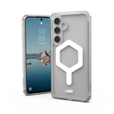UAG Plyo Pro Case with Magnetic Module for Samsung Galaxy S24 FE - Transparent