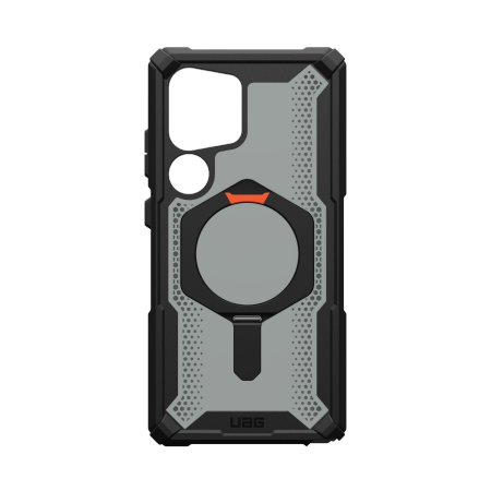 UAG Plasma XTE Magnet MagSafe Case for Samsung Galaxy S25 Ultra 5G - Black/Orange