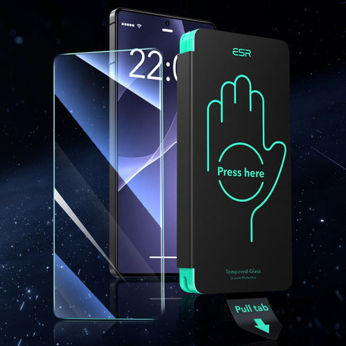 ESR Tempered Glass 2-pack for Samsung Galaxy S25 Ultra - transparent