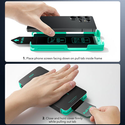 ESR Tempered Glass Privacy Glass on Samsung Galaxy S25 Ultra