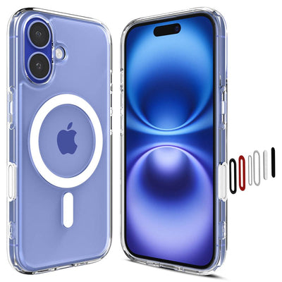 Spigen Ultra Hybrid &quot;T&quot; MagSafe iPhone 16 Case - White