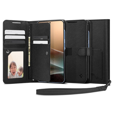 Spigen Wallet &quot;S&quot; Case for Samsung Galaxy S25+ - Black