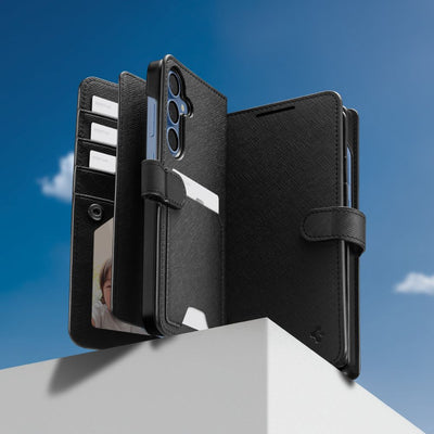 Spigen Wallet &quot;S&quot; Case for Samsung Galaxy S25+ - Black