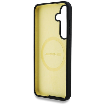 AMG Oversize Rhombs MagSafe Case for Samsung Galaxy S25 - Black — Mercedes
