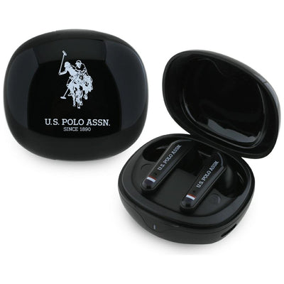 TWS US Polo DH Logo Bluetooth Headphones - Black — U.S. Polo Assn.