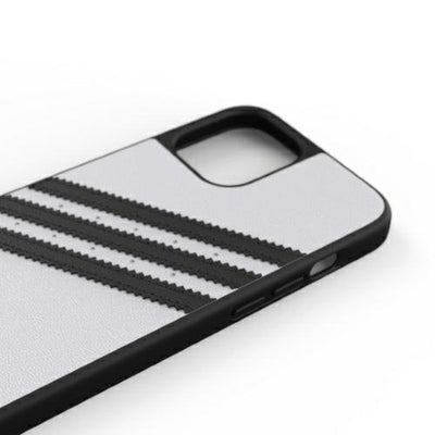 Adidas OR Moulded Case PU for iPhone 12 Pro Max - White/Black