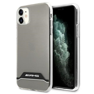AMG Electroplate Black&amp;White Case for iPhone 11 / XR 6.1&quot; - Transparent — Mercedes