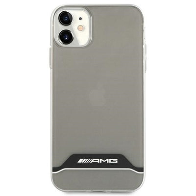 AMG Electroplate Black&amp;White Case for iPhone 11 / XR 6.1&quot; - Transparent — Mercedes