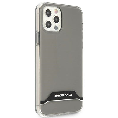 AMG Electroplate Black&amp;White Case for iPhone 12 / 12 Pro - Transparent — Mercedes